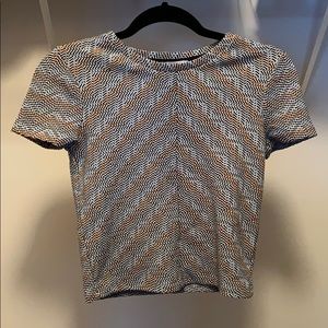 Patterned crop top
